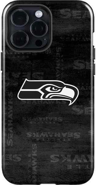 Skinit Impact Phone Case Compatible with iPhone 15 Pro Max - Officially Licensed NFL Seattle Seahawks Design