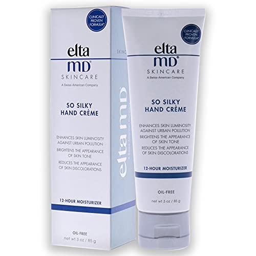 Eltamd So Silky Hand Crème, Moisturizing Hand Lotion With Ceramides, Sclareolide And Vitamin E For Dry, Flaking Hands, 12-Hour Hand Cream, 3 Oz. #TOP5