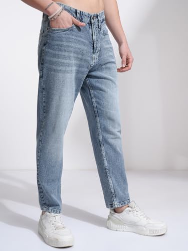 Image of Highlander Men's Jeans | Dad Fit | 100% Cotton | Classic & Comfortable Denim for Everyday Casual Wear