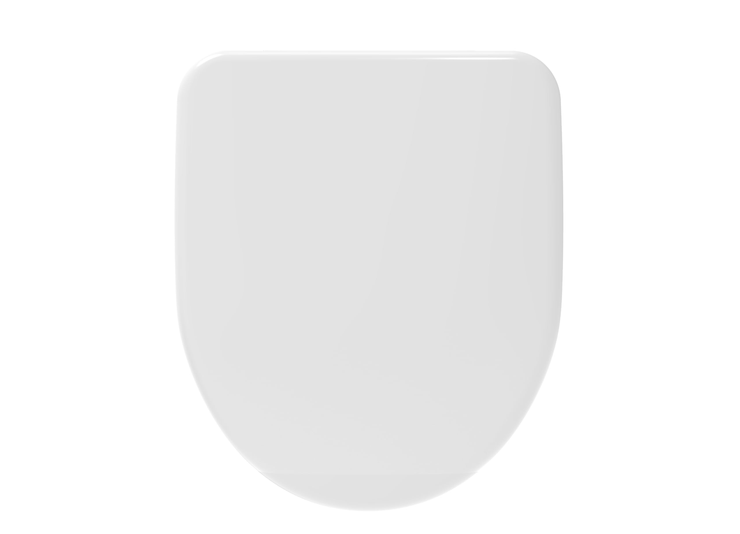 Abattant de WC avec abaissement automatique Grünblatt blanc amovible