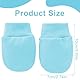 ZAMXHUG 2 Paar Baby Kratzhandschuhe Kratzfäustlinge Baby Handschuhe Baumwolle Fäustlinge Anti-Grab Fäustlinge für 0-6 Monate Baby Jungen und Mädchen