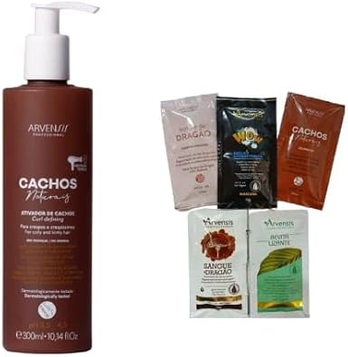 Creme Ativador de Cachos Crespos e Crespíssimos 300g – Definição, Hidratação e Antifrizz com Óleo de Coco, Abacate e Colágeno Vegetal – Outras