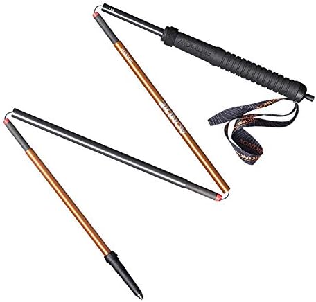 Trekking Poles Telescope EVA Hand Rest Carbon Fiber Foldable Trekking Hiking Mountain Climb Ultralight Trekking Crutches