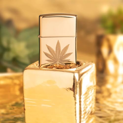 Encendedor Zippo personalizado latón pulido grabado miniatura 3