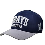 Negro League Hat Homestead Adjustable Baseball Cap #20 Josh Gibson Dad Hat Outdoor Grey