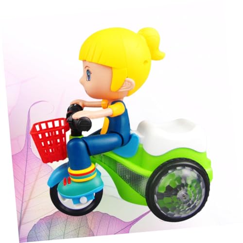 Tricycle acrobatique sans pile Abaodam en plastique résistant durable
