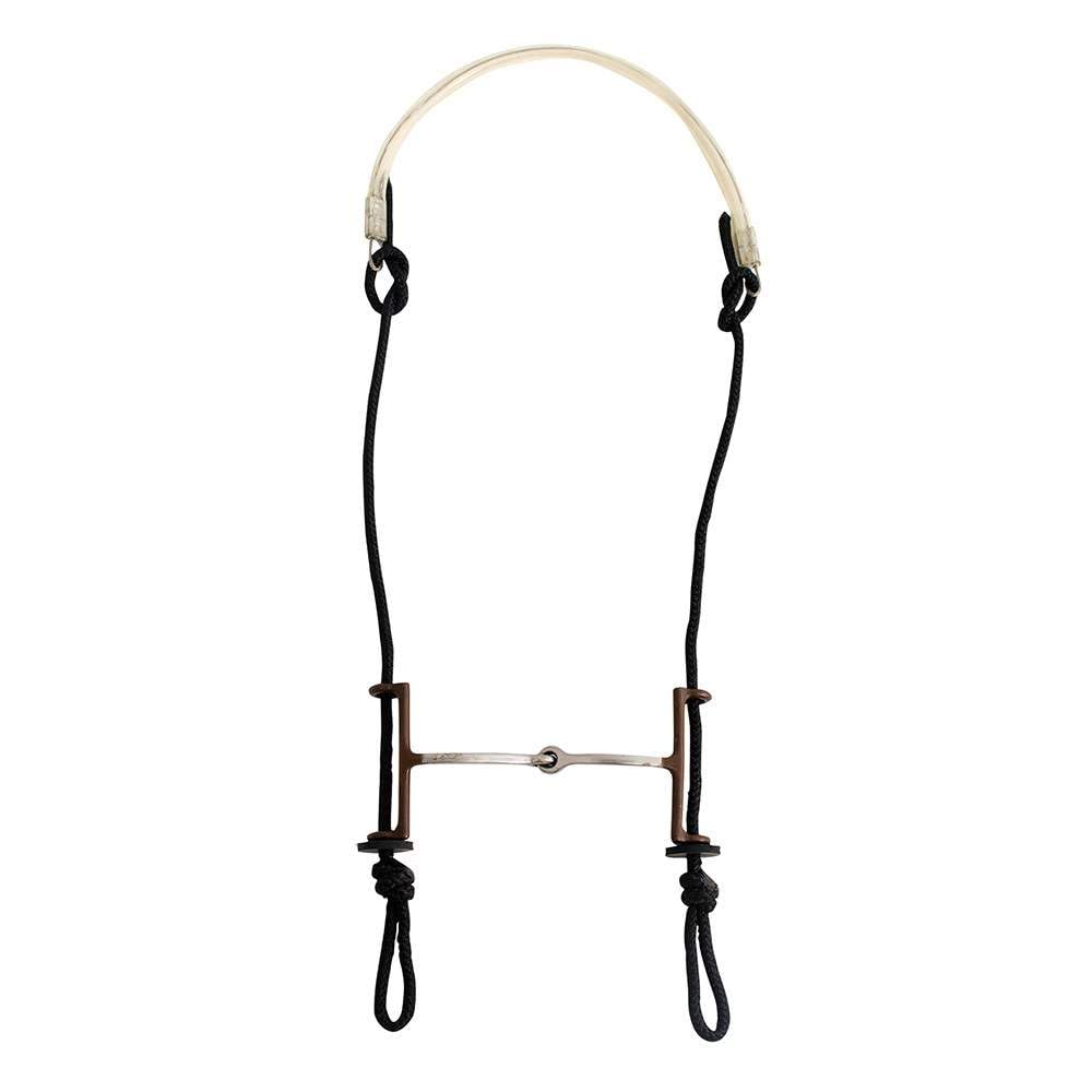 Metalab Barrel Collection Antique Sliding Gag Square Snaffle Bit