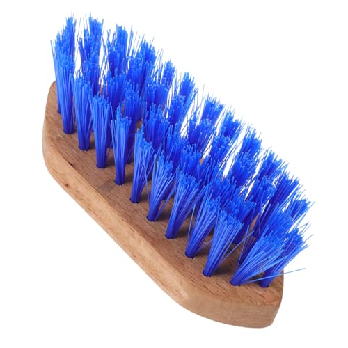 HEMOTON Horse Brush Wooden Comb Horse Cleaning Mane Pulling Tool Grooming Supplies