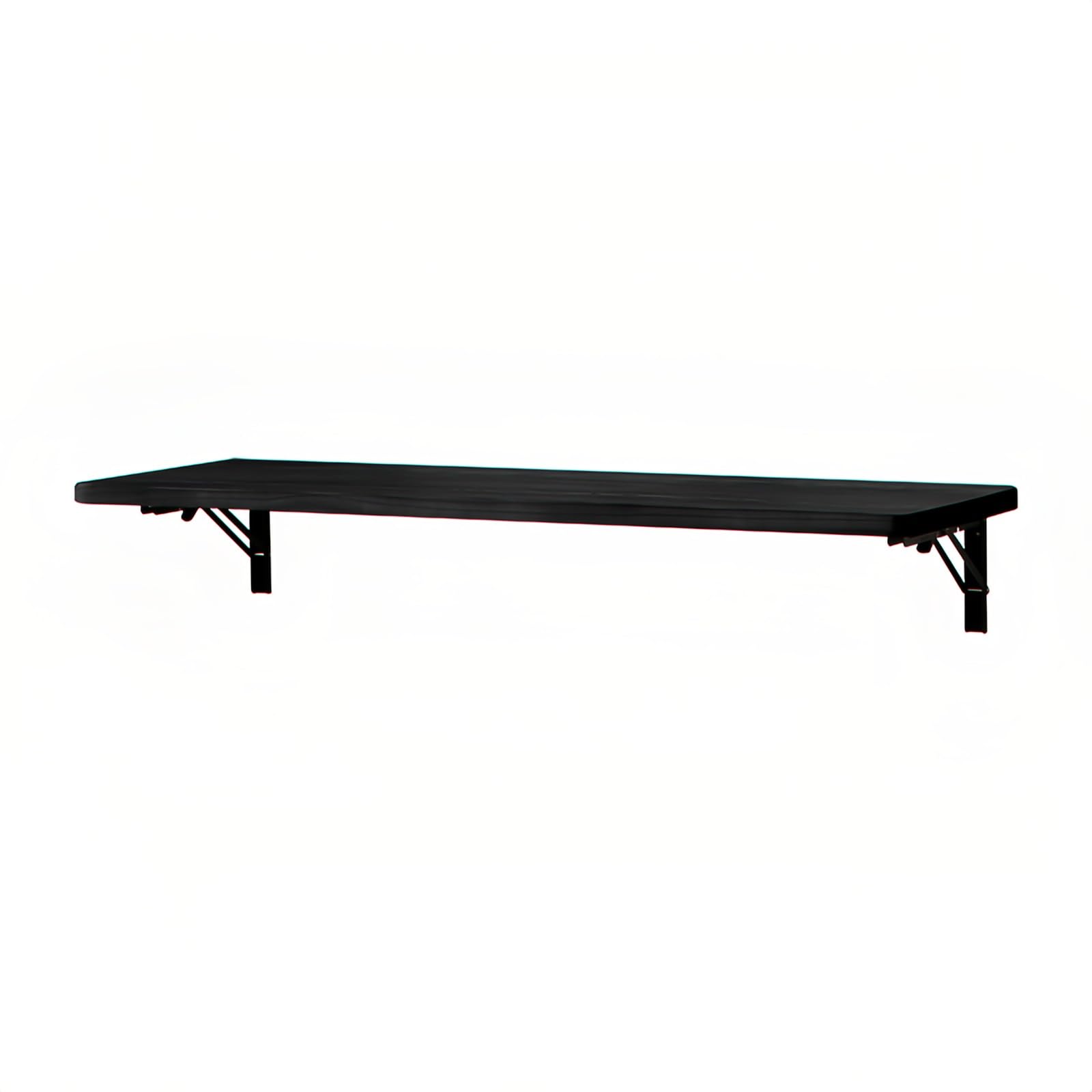 Table pliante à linge en bois massif noir 40x60cm pour ordinateur