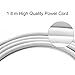 GooDGo Power Adapter Extension Cable 1.8m Uk for MacBook Apple