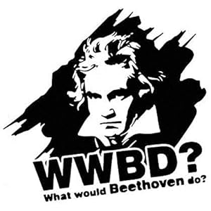 Autostickers 2 stuks wat zou Beethoven muziek doen witte auto graffiti stickers stickers vinyls voor laptop auto’s…