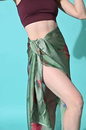 Image of MIRCHI FASHION Western Summer Beachwear Swimsuit Coverup Sarong for Women