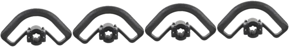 POPETPOP 4pcs Lawn Mower Handle Grip Ergonomic Brush Cutter Knob for Four- Backpack Machines Lightweight and Easy to Install Garden Accessory for Comfort and Efficiency