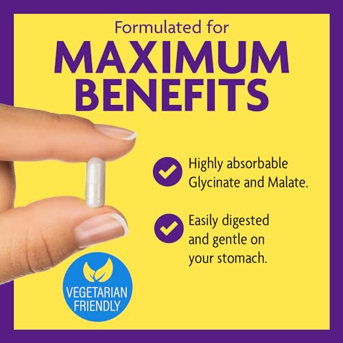 InnovixLabs Advanced Magnesium Capsules - 150 Ct, 210 mg - Chelated Magnesium Glycinate and Malate, High Absorption, Promotes Relaxation, Bones, Muscle Health, Vegan Magnesium Malate Sleep Supplement - Thumbnail 4