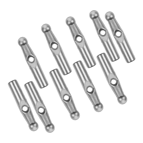 LIGIGWASH 10stücke Schirmschwanzperlen Für Taschenschirme Pack Ersatzteile Für Schirmknochenabdeckungen Reparaturzubehör Aus Robustem Kunststoff