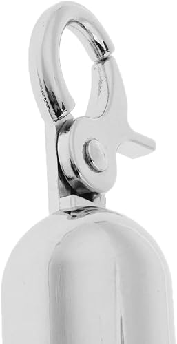 Tampas de extremidade de corda com 0,5, prata