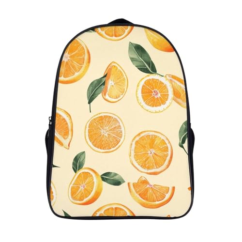 Sac à dos dessin animé orange pour donner le sourire aux enfants
