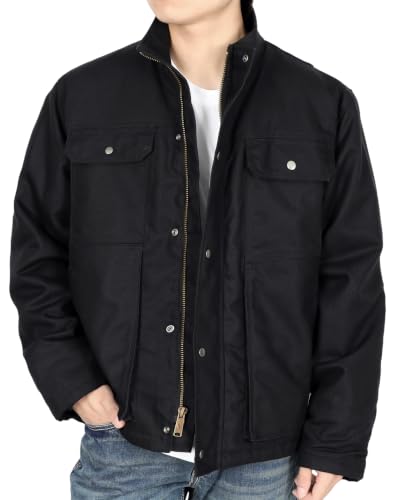 Image of BOCOMAL FR Jackets Insulated Fire Resistant Canvas Coat CAT4 Winter Outwear