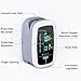 Pulse Oximeter Fingertip, ATMOKO Pulse Oximeter Finger Oximetry SPO2 Blood Oxygen Saturation Monitor Heart Rate Monitor Rotatable OLED Digital Display Portable with Batteries and Lanyard