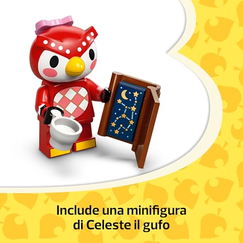 Animal Crossing Osservando le Stelle con Celeste, Giochi di Ruolo per Bambine e Bambini da 6 Anni, Giocattoli Spaziali con Telescopio e Animale, Regalo per gli Amanti del Sistema Solare 77053 - Lego - Immagine 6