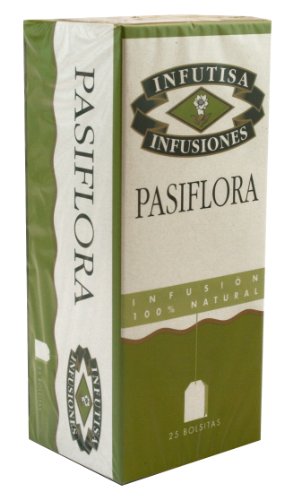 INFUTISA PASIFLORA Infusion 25bolsitas, Negro, Estándar