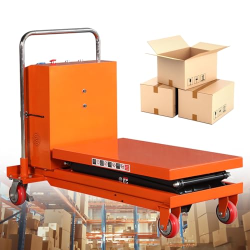 Transpaleta manual, capacidad de 150 kg, altura de elevación de 127 cm/109 cm, carretilla manual resistente para fábricas, almacenes, supermercados, solución eficiente de manejo de materiales