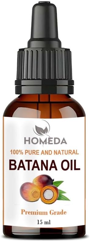 Batana Oil for Hair Growth Organic (15 ml), Pure Botana oil for hair growth, Doctor Truth Batana Oil, Dr Sebi 100% Raw Btana Hair Oil Cold Pressed, Batona, Batana, Bantana, Batna