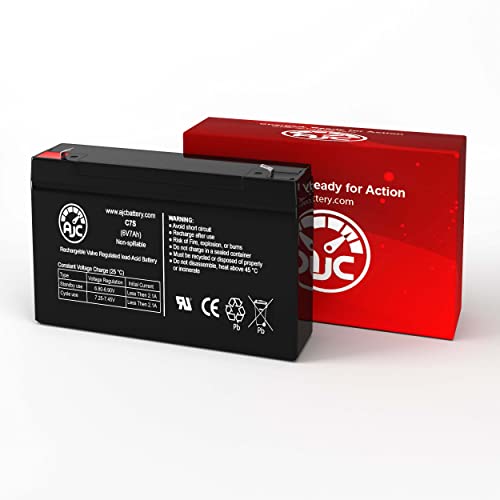 Ajc Long Way Lw-3Fm7 6V 7Ah Sealed Lead Acid Battery - This Is An Brand Replacement #TOP1
