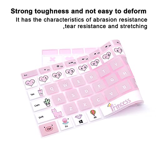 Protector de teclado de silicona para Surface Pro 6 12.3 pulg miniatura 4
