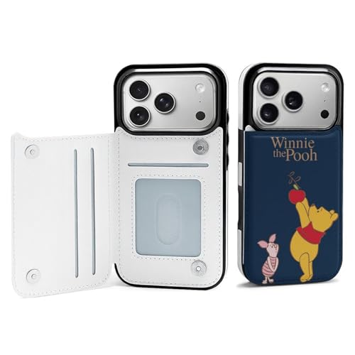 手帳型 くまのプーさん 対応 iPhone 17 Pro ケース カード収納 スマホケース 財布型 携帯ケース 軽量 全面保護 スタンド機能 誕生日 プレゼント