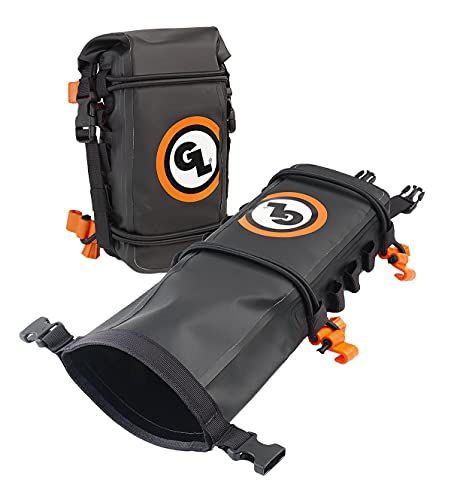 Giant Loop Fender Bag + Number Plate Bag, Waterproof Storage Pouch For Essential Items, Ideal For Enduro, Dirt Bike, Snowbike #TOP2