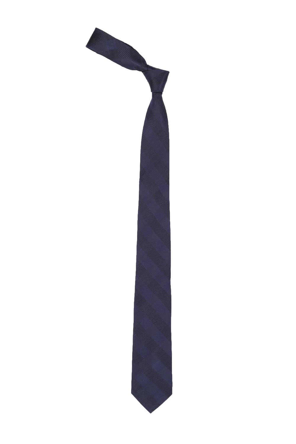 peter england Men Navy Embroidered Tie-picture-33