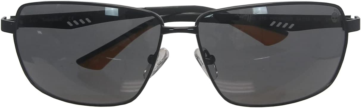 Timberland TB7225 Matte Black/Green Polarized One Size