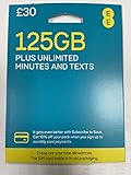 datentarif prepaid telekom Kostenlose Datenverstärkung EE 100 GB Daten-SIM, inkl. 30 £ Top-up, 100 GB Daten, unbegrenzte Minuten und unbegrenzte Texte.