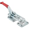 MOUYAT 2 Pack Heavy Duty Toggle Clamp, 4000Lbs Capacity Pull Toggle Latch Clamp with Adjustable Threaded U Bolt, 40370 Self Lock Toggle Clamp Tool for ToolBox Case