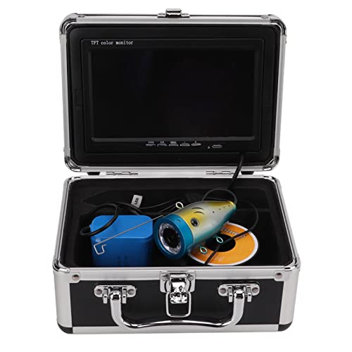 Vomeko 7In Waterproof Underwater Fishing Camera With Av Output For Fishfinder, Underwater Viewing, 100V-240V Compatible, Us Plug, High Definition Imaging #TOP2