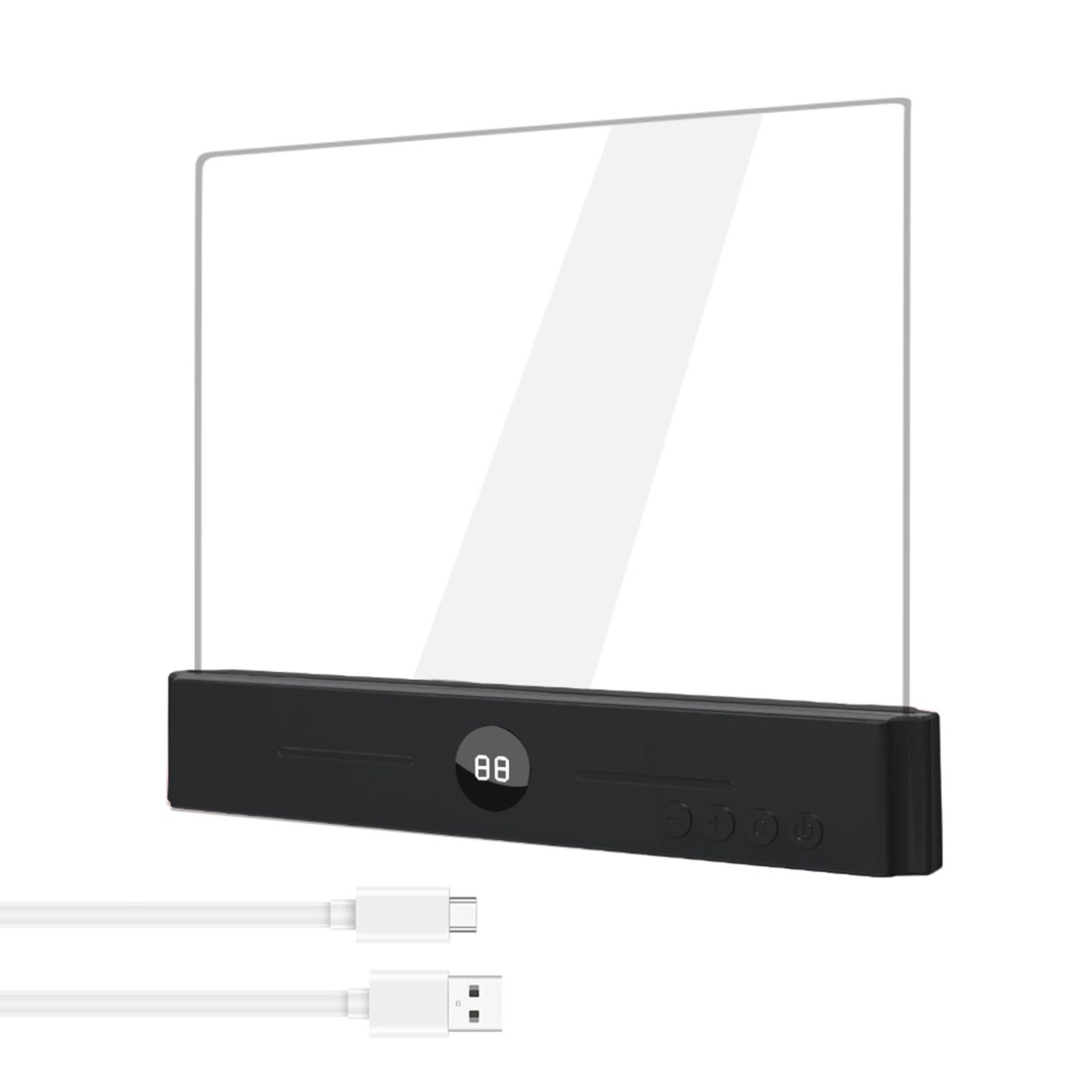 Nucelit Simple LED Reading Light Perfect for Bedside Table Desk and Travel Accessories Night Reading Light