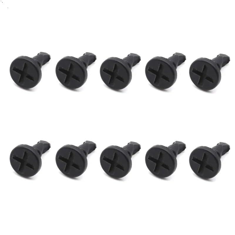10X for Porsche for Cayenne 2003 2004 2005 2006 2007 2008 2009 2010 Engine Compartment Cover Plate Screw Clips OE: 95557271000