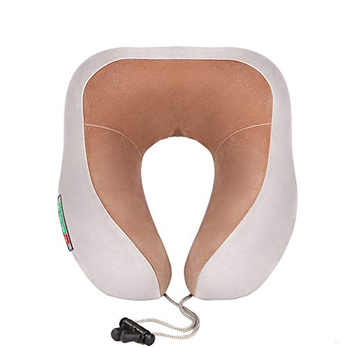 Oreiller de massage cervical contre les douleurs de nuque en coton à mémoire de forme