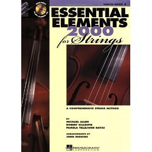 Essential Elements 2000 Violin Book 2 Bk/CD [Paperback] [2003] Various