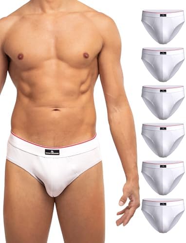 DANISH ENDURANCE 6er Pack Herren Slips, Klassischer Slip aus Baumwolle | Klassischer Slip aus Baumwolle, Weich, Atmungsaktiv & mit Stretch für Alltag und Sport, Herren Unterwäsche