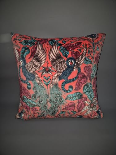Image of Dunrich Emma J Shipley Animalia Complete Cushion with Fibre Filled Inner, 16 Inch Square (Amazon velvet)