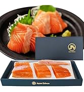 Amazon.co.jp: 天然水サーモン ギフトセット 国産 4分割 (刺身 ハラス