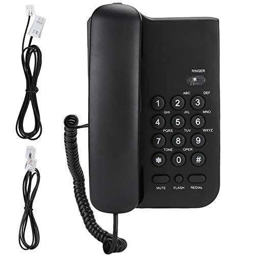 Téléphone fixe mural sans pile parfait pour équiper les chambres d'hôtel