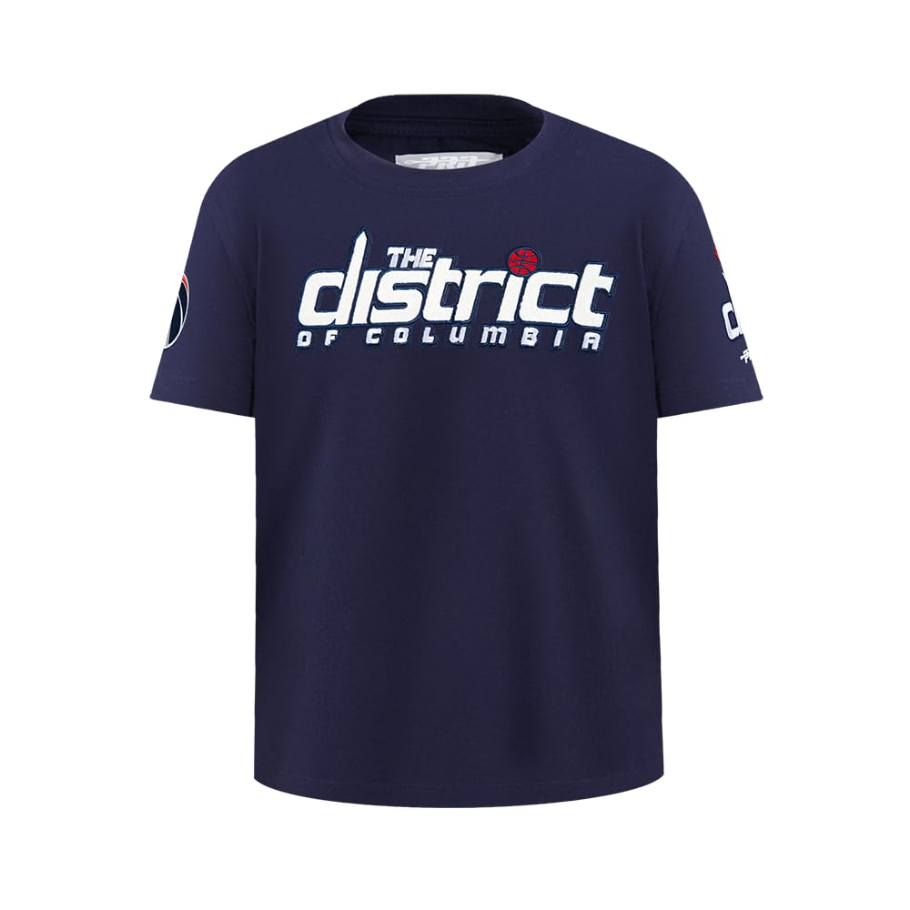 Big Boys NBA Classic Chenille Cotton Short Sleeve Tee