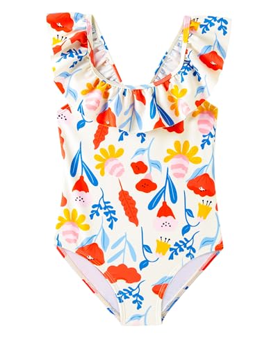 Image of Angel season Girls Swimsuits Kids Bathing Suit One Piece Swimwear with UPF 50+ Cute