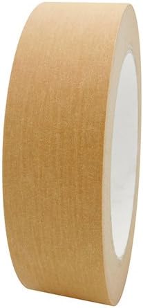 The Art Shop Skipton Adhesive Tape, Brown, 25mm, 38mm or 50mm, 50m, Self Adhesive, Water Resistant, for Framing and Sealing