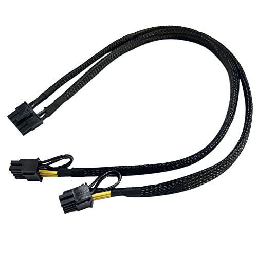 Cable Adaptador de Poder SATA 10pin a 8+8pin 50cm