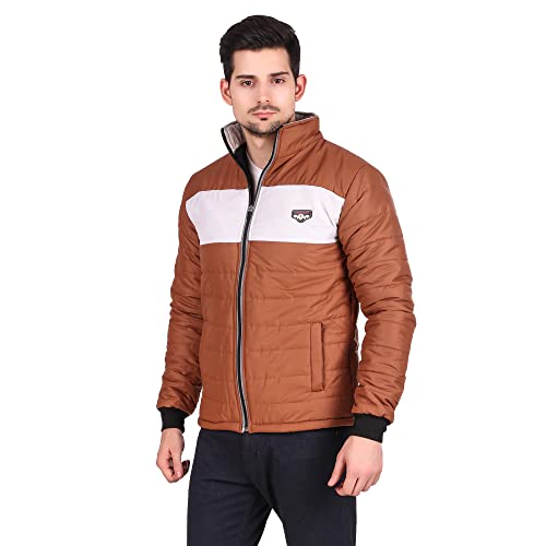 Image of Christy World Men's Regular fit Jacket (FULJJACT 08 BGRN L Green Large)