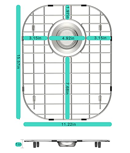 Protector para Fregadero Sanitario de Acero Inoxidable miniatura 2